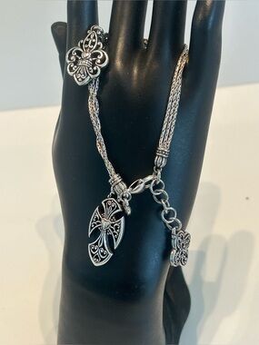 Brighton Multi-Strand Charm Bracelet